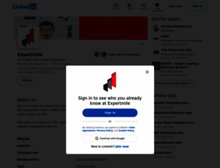 expertmile.com screenshot