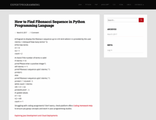 expertprogramming.org screenshot