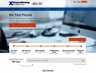 expertratinginc.com screenshot