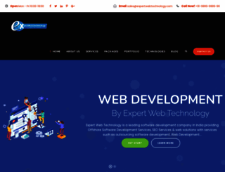 expertwebtechnology.com screenshot