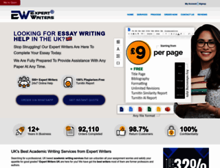 expertwriters.co.uk screenshot