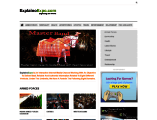 explainoexpo.com screenshot