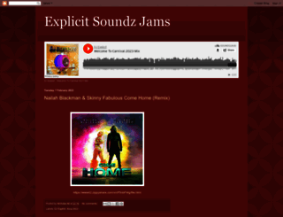 explicitsoundzjams.blogspot.com screenshot