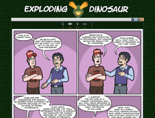 explodingdinosaur.com screenshot
