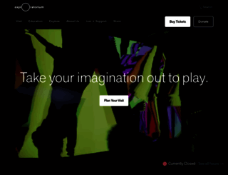 exploratorium.com screenshot