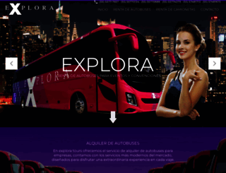 exploratours.com.mx screenshot