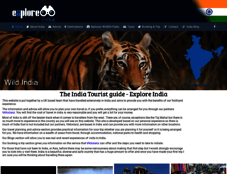 explore-india.net screenshot