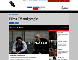 explore.bfi.org.uk screenshot