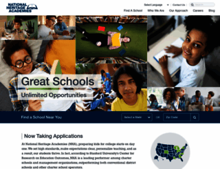 explore.nhaschools.com screenshot