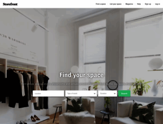 explore.thestorefront.com screenshot