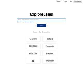 explorecams.com screenshot