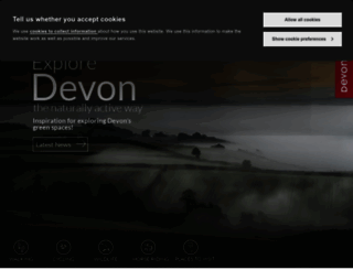exploredevon.info screenshot