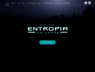 exploreentropia.com screenshot