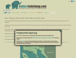 explorekohchang.com screenshot