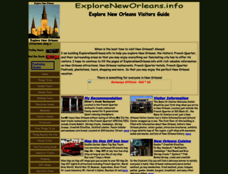 exploreneworleans.info screenshot
