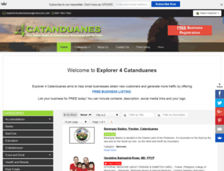 explorer4catanduanes.com screenshot