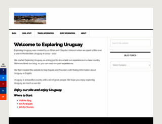 exploringuruguay.com screenshot