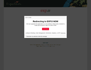 expo.expeditors.com screenshot