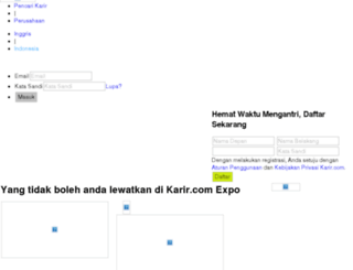 expo.karir.com screenshot