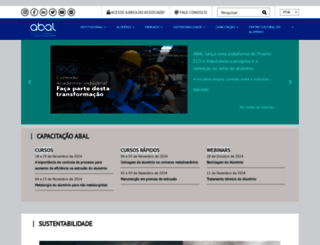 expoaluminio.com.br screenshot