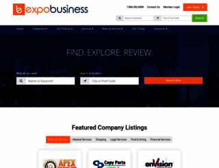 expobusiness.com screenshot