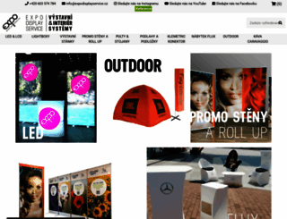 expodisplayservice.cz screenshot