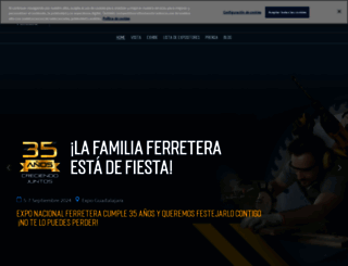 expoferretera.com.mx screenshot