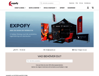 expofy.se screenshot