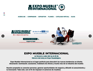 expomuebleinternacional.com.mx screenshot