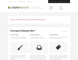 expoprivee.com screenshot