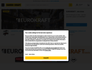 export.kaiserkraft.com screenshot