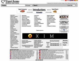 exportbureau.com screenshot