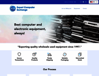 exportcomputerexchange.com screenshot