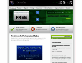 exportdoc.com screenshot