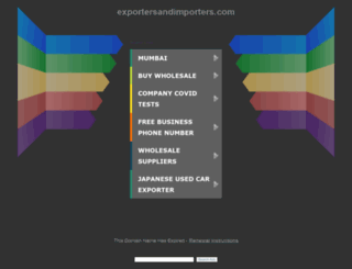 exportersandimporters.com screenshot