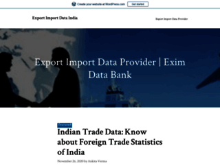 exportimportdatasolutions.wordpress.com screenshot