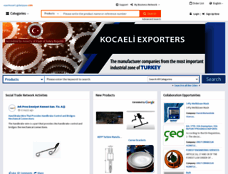 exportkocaeli1.globalpiyasa.com screenshot