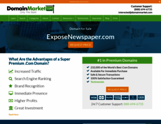 exposenewspaper.com screenshot