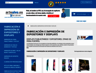 expositoresydisplays.es screenshot