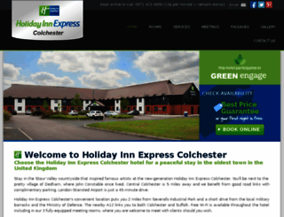 express-colchester.com screenshot