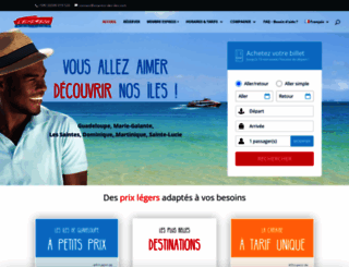 express-des-iles.com screenshot