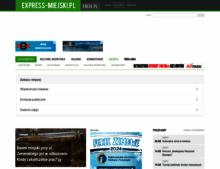 express-miejski.pl screenshot