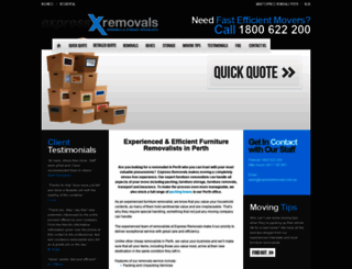 express-removals.com.au screenshot