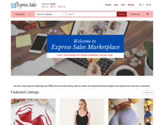 express-sales.com screenshot