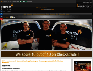 expressboilers.com screenshot