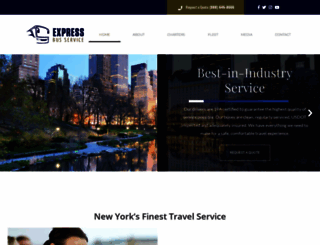 expressbusservices.com screenshot