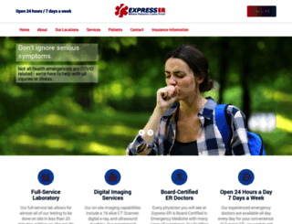 expressercare.com screenshot