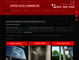 expressglassandscreen.com screenshot