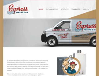 expressheatair.com screenshot