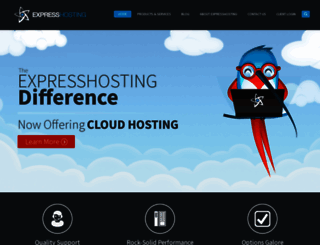 expresshosting.net screenshot